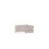 Lux Accessories Rhinestone Crystal Bridal Bangles for Children, Women thumbnail-1