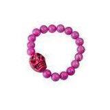 Beautiful Skeleton Bracelet With Imitation Coral for Women, Buddha Beads Bracelet thumbnail-1