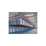 Warehouse 6m - 12m Drive in Storage Shelving , Selective Pallet Racking