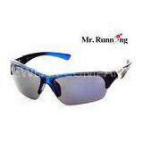 Stylish UV400 Protection Mens Bike Sunglasses With Plastic Frame thumbnail-1