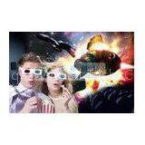 Snow Lighting Aromatic 4d Movie Theater , Electrical / Hydraulic 4d Cinema System Amusement Equipmen thumbnail-1