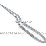 Bayonet Micro Needle Holder Micro Needle Holder German Stainless Steel Needle Holder, High Quality Vascular Surgical Instruments