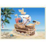 The Pop Hot Saller Japanese Anime One Pieces Buy Going Merry Wooden Pirate Ship Model thumbnail-3