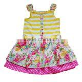 New Fashion Design Little Girls Boutique Clothing Valentine's Dress Baby Girl Clothes Cheap thumbnail-2