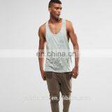 Men Printed Longline Sweat Sleeveless T-shirts Vest thumbnail-3