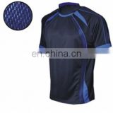 Men's Custom 100% Polyester Short Sleeve Sport Shirts (Sports Garments)