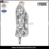 Tiger Viscose Printed Sweater Fabric Floral V Neck Cardigan 2016 Women thumbnail-6