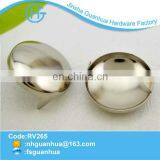 RV265 GH GOLA Metal shiny design silver stud