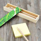 Sublimation Hardboard Pencil Box Small With 8pcs Color Pencils