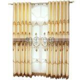 Europe Type New Yellow White Hollow Out Embroider Curtain 50% Blackout thumbnail-5