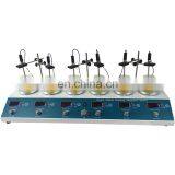 Laboratory LED Digital Compact High Temperature Six-in-one Heating Magnetic Stirrer With Hot Plate thumbnail-1