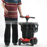 Fashion Lightweight One Key Folding 4 Wheels Mobility Scooter for Sale thumbnail-3