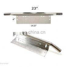 Guangzhou Car Light Holder Offroad Light LED Light Bar Front Bumper License Plate Mount Bracket Holder thumbnail-2