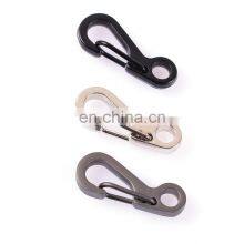 10Pcs/Lot Outdoor Mini Aluminium Alloy Hang Buckle Survival Gear Carabiner Key Chain Clip Quickdraw Key Chain Travel Tool thumbnail-4