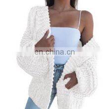 Оптовая продажа на заказ новых кардиганов, теплая кардиган-куртка в стиле морского коня, свободный и повседневный куртка с длинными рукавами thumbnail-1