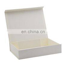 Ready Stock Shallow Ivory Color Custom Printing Magnetic Packaging Gift Box Wholesale thumbnail-3