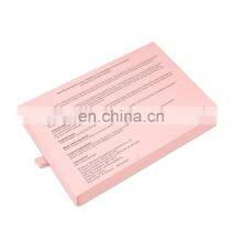 Контейнеры для бумажных маскировочных масок с полноцветной печатью, упаковка для масок для очищения кожи, розовый цвет, ящичковая упаковка, экологически чистая thumbnail-4