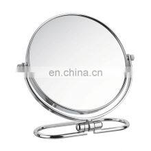 3 Use Two Face 360 Degree Rotate 1x 2x Magnify Wall-hanging Desktop Free Standing Makeup Mirror thumbnail-1