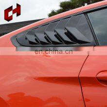 CH Wholesale Air Window Louvers Vents Cover Side Vent Shield Vents Auto Racing Visor Louver For Ford Mustang 2015-2017