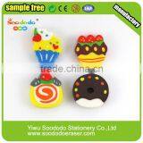 Cartoon Harmless Extruded Eraser Food Shape thumbnail-1