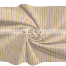 Best Selling Super Comfortable Linen Rayon Fabric Yarn Dyed Stripes For Garments