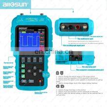 All-sun EM115A Handheld Oscillograph 3 in 1 Multi-function Oscilloscope 50MHZ Color Screen Scope Meter Single Channel Hot Sale thumbnail-5