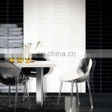 Cheap Bathroom Wall Backsplash Ceramic Subway Tile White Bevel thumbnail-4