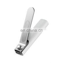 Original Xiaomi Mijia Stainless Steel Nail Clippers With Anti-splash Cover Portable Nail Clippers
