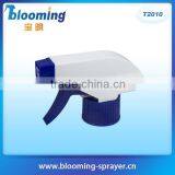 White Body Blue Nozzle Plastic Pressure Trigger Sprayers