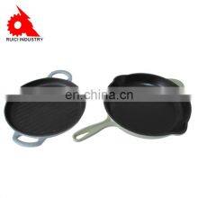 Ceramic Coating Cast Iron Non Stick Cooking Pots and Pans thumbnail-3