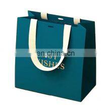 Personalized Designed Paper Bags Logo on Printed Paper Market Shopping Custom Print Gift Bag With Handle