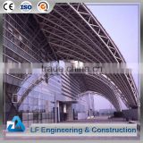 Corrosion protection steel structure building exhibition hall