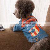 Cowboy Mix Color Dog Outfits Pet Dog Clothes for Teddy thumbnail-1