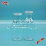 Clear PET Milk Bottle 330ml, 11OZ Plastic Beverage Bottle Packaging Manufacturer