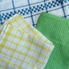 Thermal Printed Quality 60GSM Tea Towel With Different Patterns and OEM Tag thumbnail-5