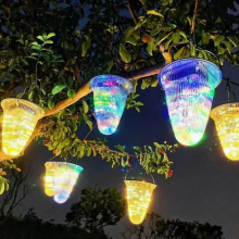 Solar Lawn Lights, Solar Ice Brick Night Lights, Solar Wall Lights, Projection Lights, Decorative Landscape Lights thumbnail-1