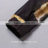 OEM Autumn Winter Female Europe and the United States Style With Printed Skirt Leisure Dress Made in China thumbnail-3