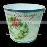 Gift Wedding Buckets Galvanized Iron With Power Coating thumbnail-1