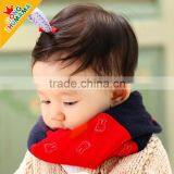 Small Cute Rabbit Knitted Baby Winter Circle Loop Scarf thumbnail-3