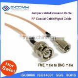Hot Sale!! RF BNC Antenna Cable Male Switch FME Male Pigtail RG316 Jumper Cable