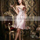 Noya Customized ZM 9001 Women Coolness Embroidery Skirt Pajamas thumbnail-6