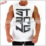 2016 Newest Style Men Sleeveless t Shirts Running Wear Men Fitness Tank Tops thumbnail-1