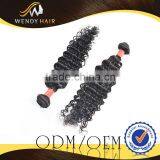 Cheap Price Virgin Remy Peruvian Black Color Afro Wave Human Hair Extensions thumbnail-1