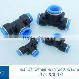 Quick Connect Pipe Fittings Pneumatic Push in Fitting thumbnail-3