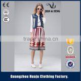 2016 New Arrival Sleeveless Denim Vest Jean Jacket for Women thumbnail-1