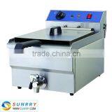 Commercial Chicken Fryer With Tap One Drop Meat Fryer With 19l and CE Approval (SY-TF119V SUNRRY) thumbnail-2