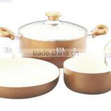 5PCS Cookware Set Ceramic Coating C1150