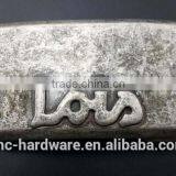 2016 Lately Plate-style Belt Buckle Can be Customized thumbnail-4