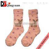 Children Winter Thickening Retro Towel Looped Coral Fleece Restoring Ancient Ways Christmas Socks thumbnail-3