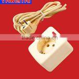 1 Gang Extension Socket With Wire With Grounding